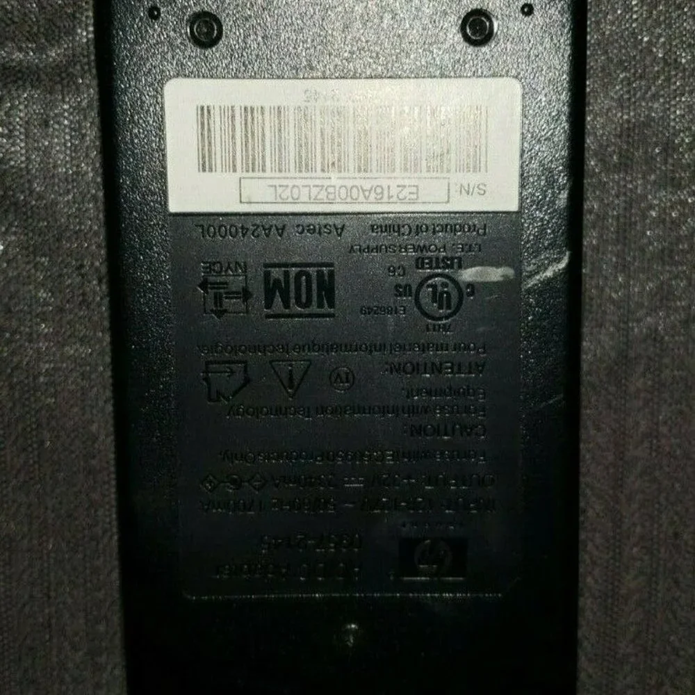 HP AC/DC ADAPTER INPUT 120-127V OUTPUT 32V-2340mA MODEL 0957-2145 21LC16